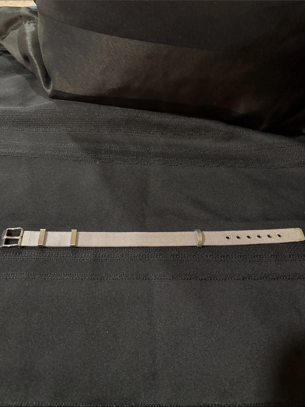 Stainless steel small adjustable breathable belt Pet collar